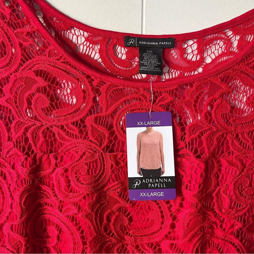 Lace Front Tank